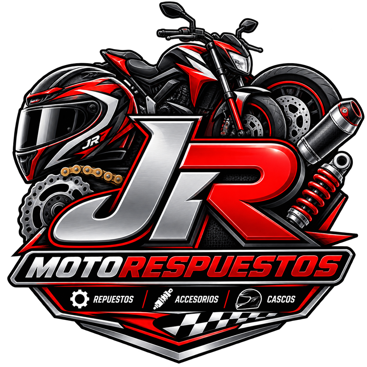 Logo de JR Moto Repuestos